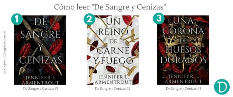 Orden de lectura de sangre y cenizas Jennifer L Almentrout