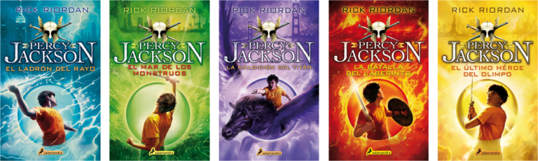 Percy Jackson saga los dioses del olimpo