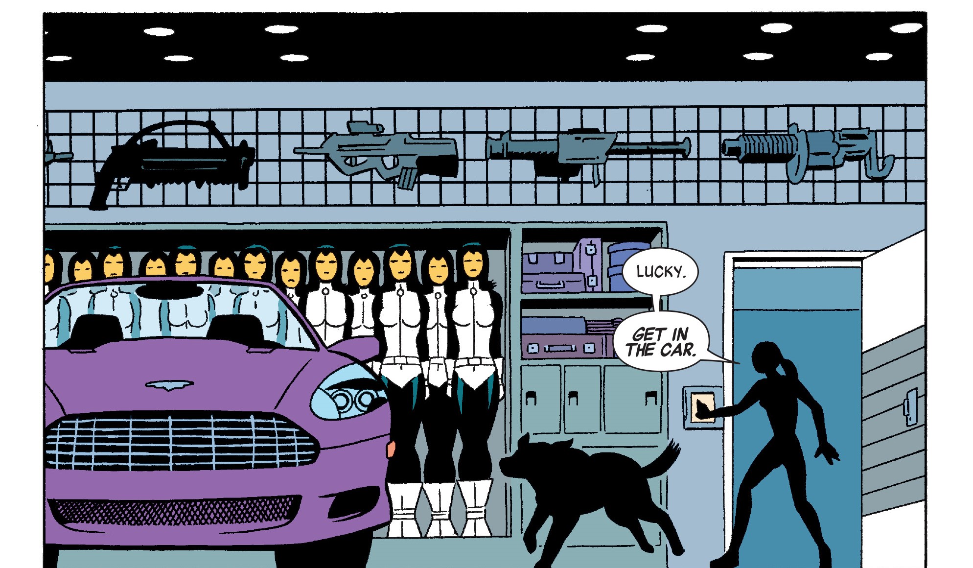 Hawkeye v03 - L.A. Woman Banner 1