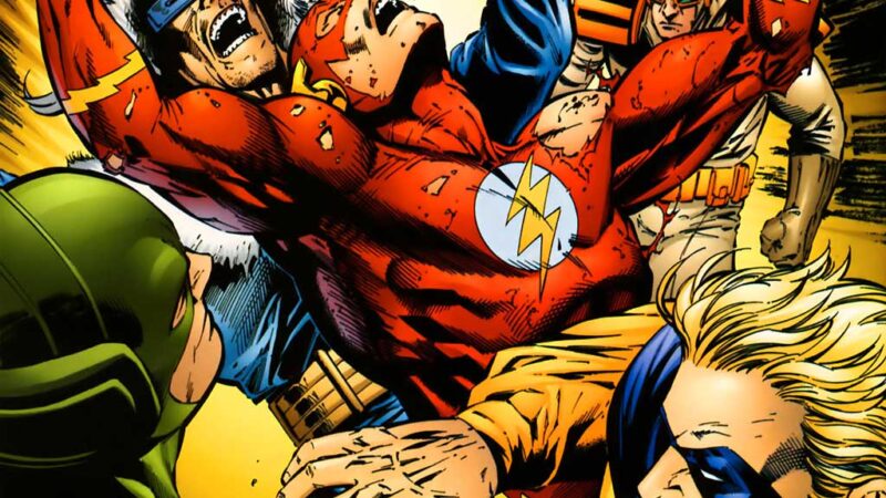 flash la guerra de los villanos banner 2
