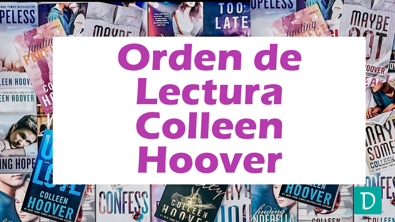Orden Libros de Colleen Hoover - Daniel Sepúlveda
