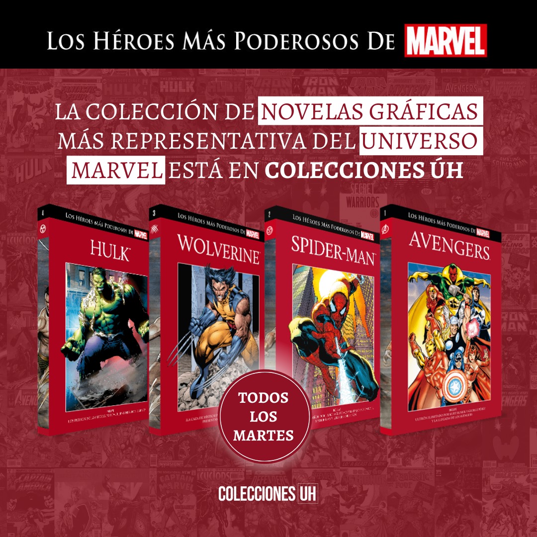 coleccion los heroes mas poderosos de marvel banner 2