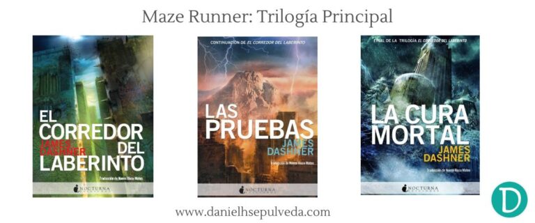 orden de lectura libros maze runner el corredor del laberinto correr o morir james dashner Banner 1