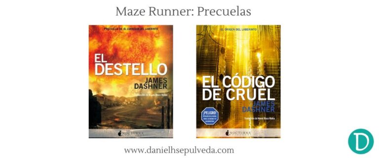 orden de lectura libros maze runner el corredor del laberinto correr o morir james dashner Banner 3