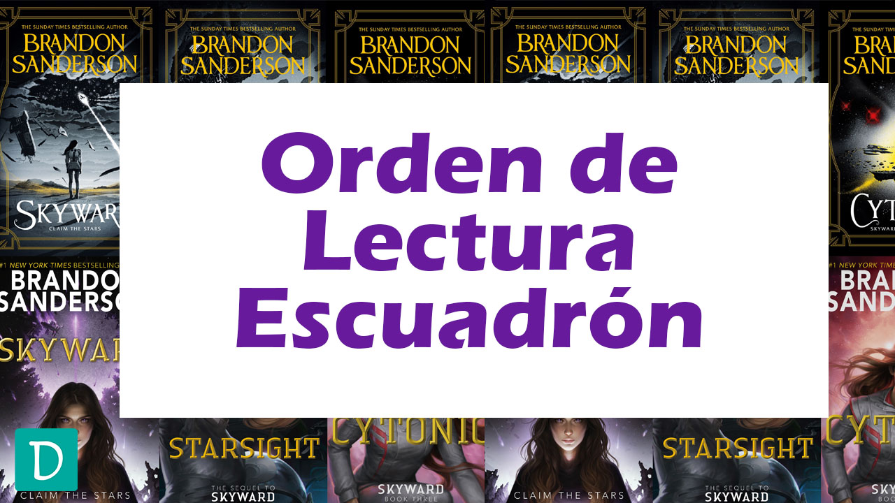 Read more about the article Orden de Libros Saga Escuadrón – Brandon Sanderson