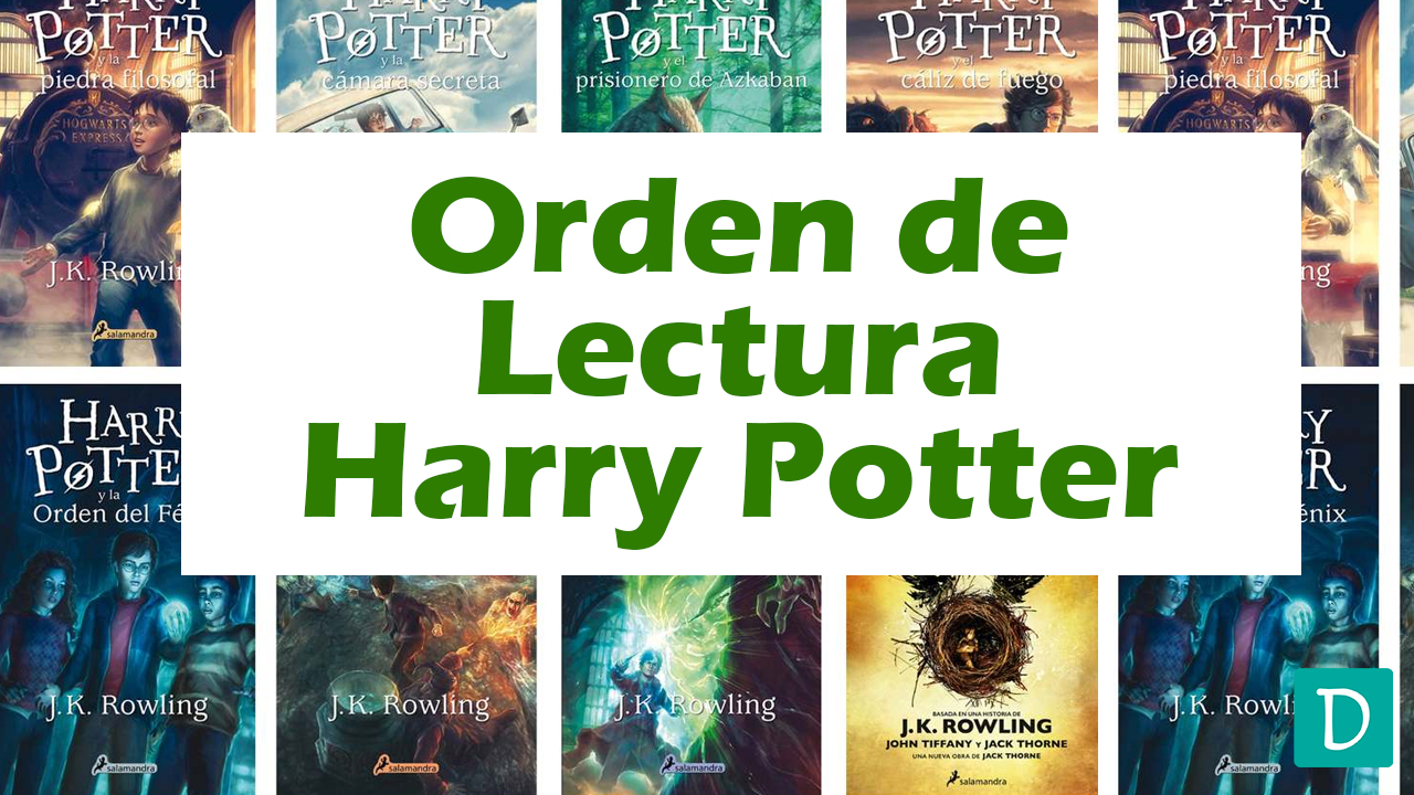 orden de lectura libros de harry potter jk rowling