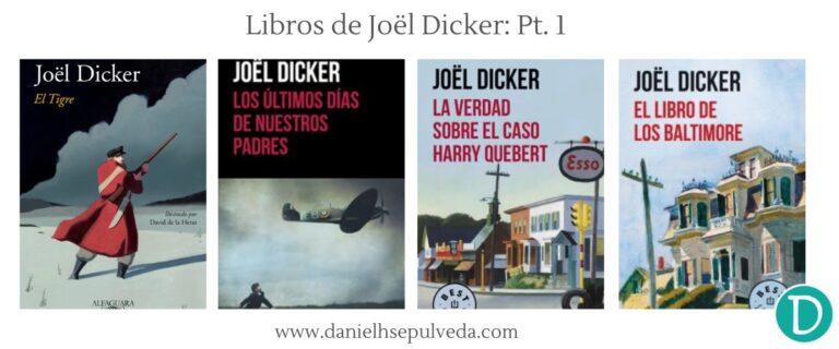 Todos los libros de Joel Dicker 2