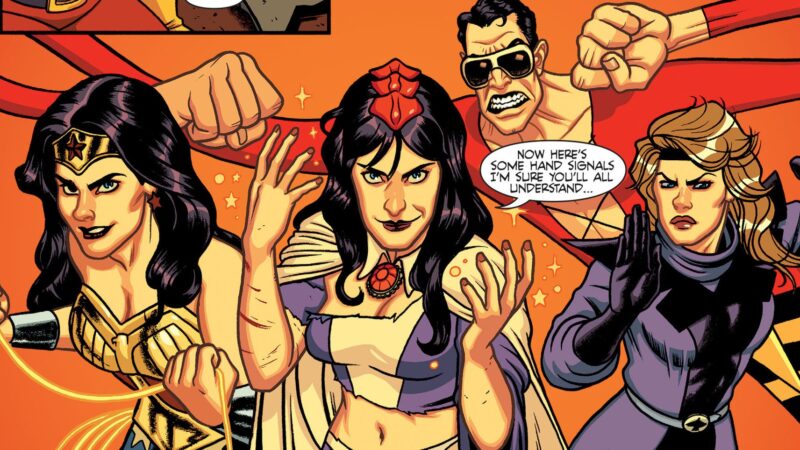 Canario negro y zatanna hechizo de sangre Banner 3