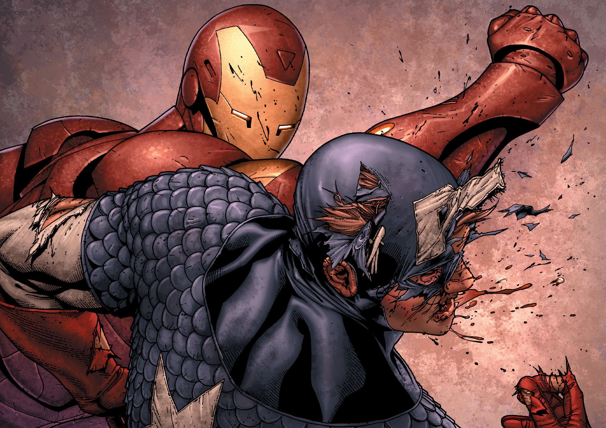 Marvel guerra civil banner 1