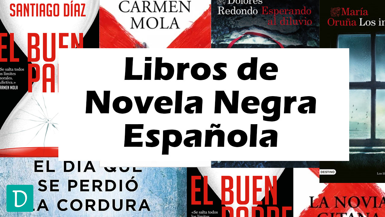 novela negra española mejores libros recomendados