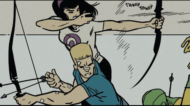 Hawkeye Vol 5 All new Hawkeye Banner 2