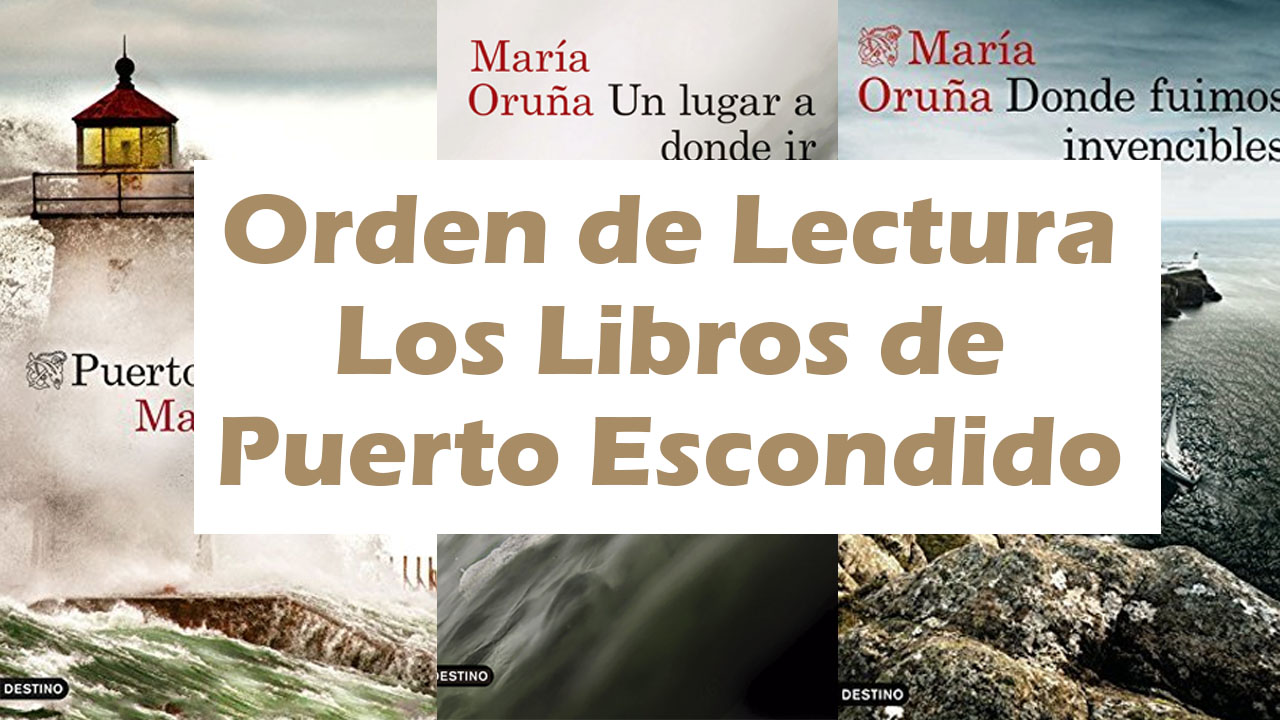 orden libros serie los libros de puerto escondido maria oruña