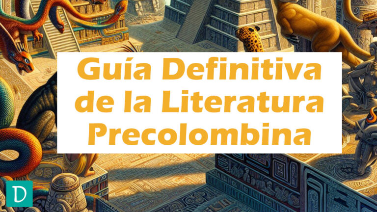 Guía Completa de la Literatura Precolombina Historia, Obras y Autores portada