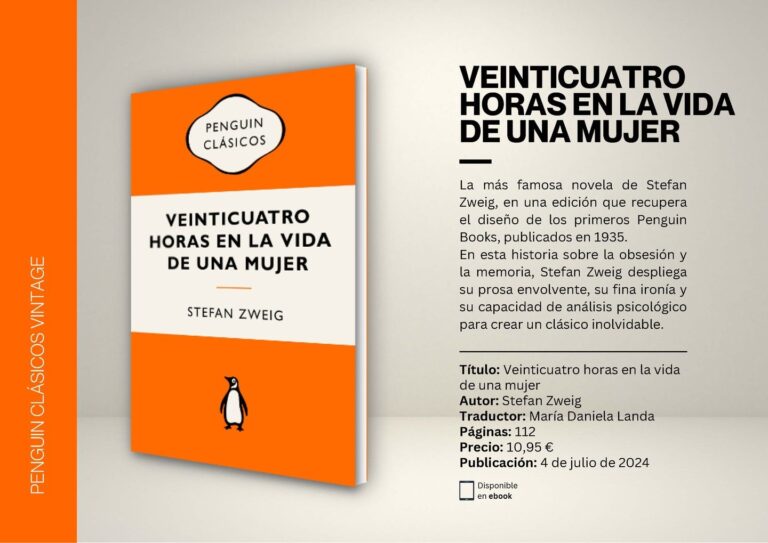 nueva coleccion penguin clasicos vintage veinticuatro horas en la vida de una mujer stefan zweig