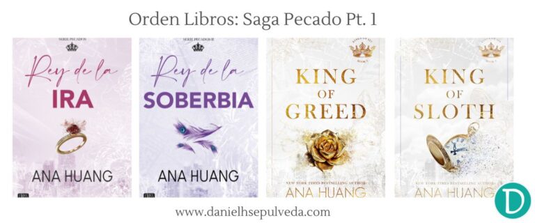 orden libros saga pecados ana huang rey de la ira como leerlos