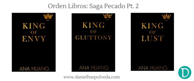 orden libros saga pecados ana huang rey de la soberbia