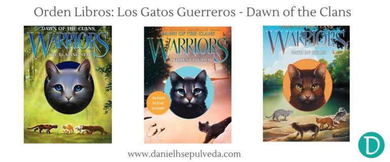 10. Orden libros saga los gatos guerreros erin hunter Dawn of the clans 2