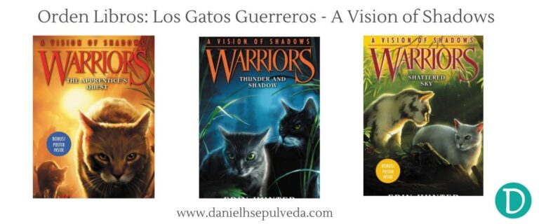11. Orden libros saga los gatos guerreros erin hunter Voice of Shadows 1