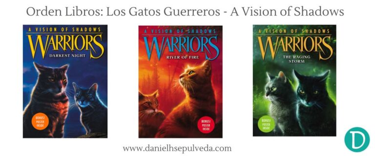 12. Orden libros saga los gatos guerreros erin hunter Voice of Shadows 2