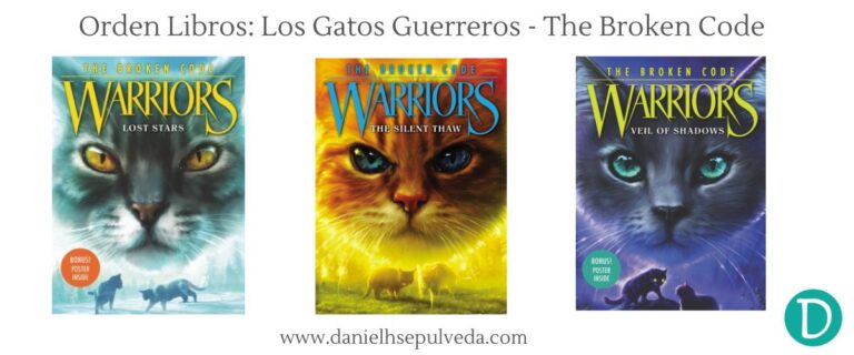 13. Orden libros saga los gatos guerreros erin hunter The Broken Code 1