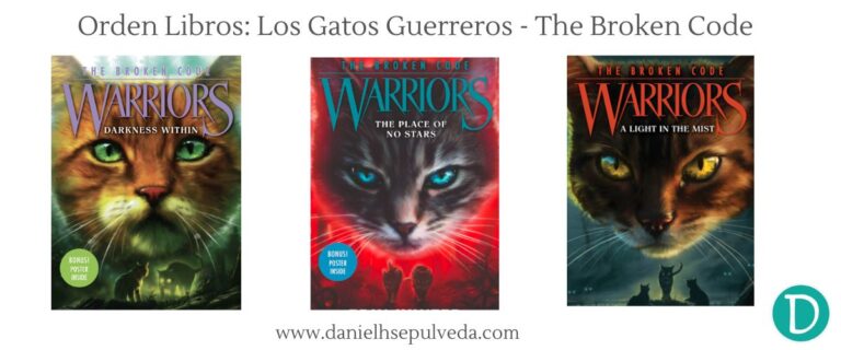 14. Orden libros saga los gatos guerreros erin hunter The Broken Code 2