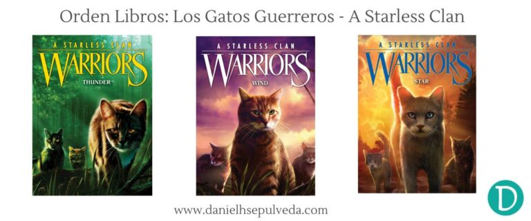 16. Orden libros saga los gatos guerreros erin hunter A starless clan 2