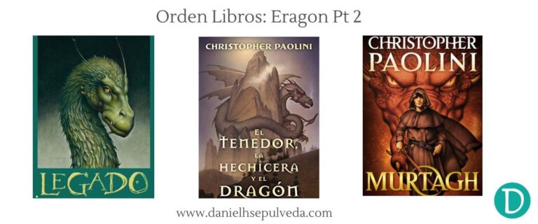 Orden Libros saga Eragon Christopher Paolini - Ciclo El Legado 2