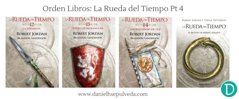 orden libros saga la rueda del tiempo robert jordan 4