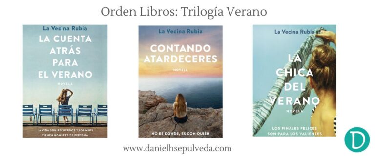 Todos los libros de la vecina rubia - bibliografia completa - Trilogia verano