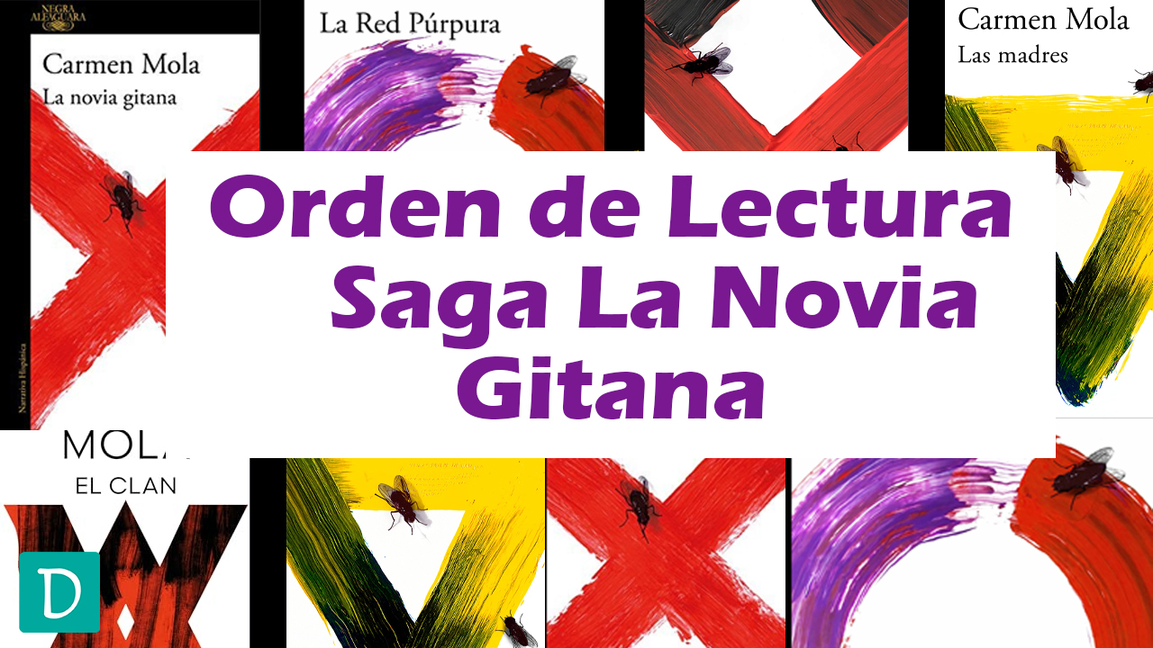 orden libros saga la novia gitana carmen mola