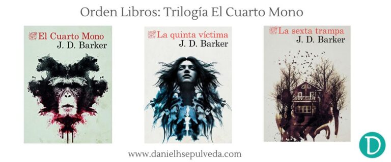 orden libros trilogia el cuarto mono jd barker 1