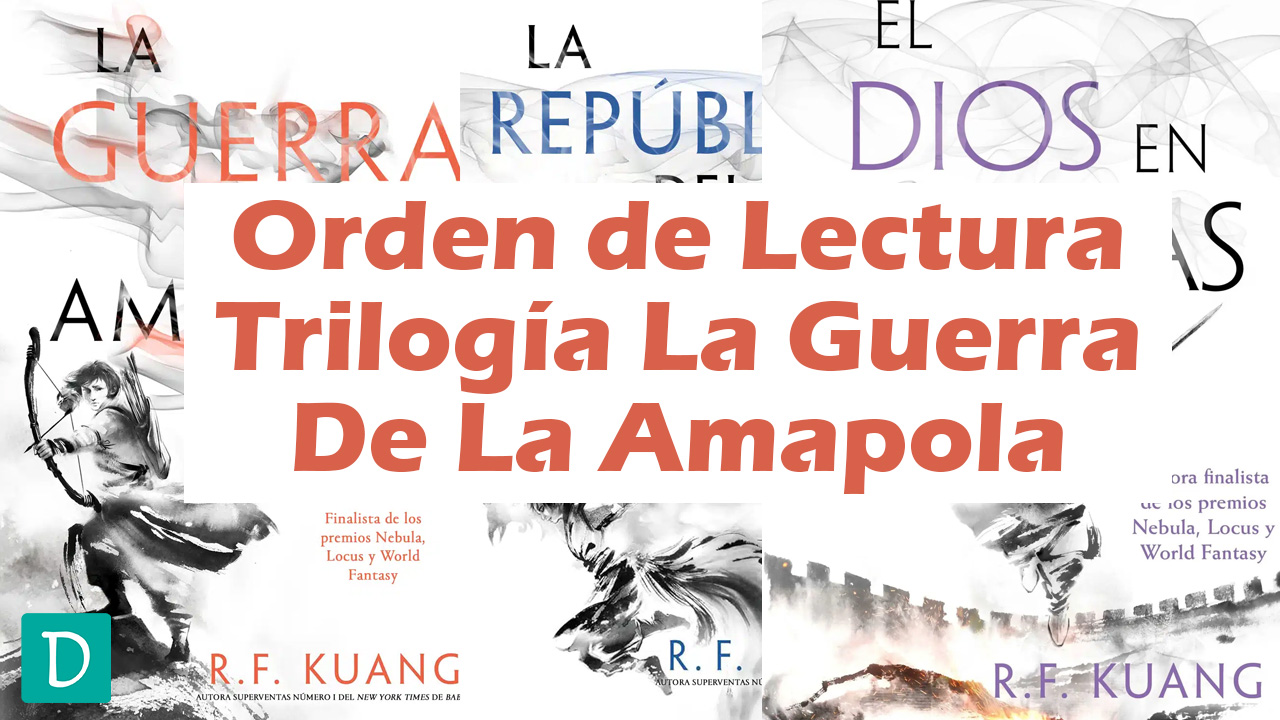 Read more about the article Orden Libros Trilogía La Guerra de la Amapola – R.F. Kuang