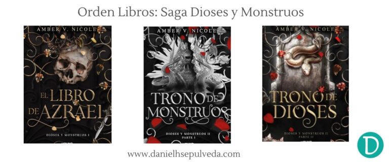 orden libros saga dioses y monstruos amber v nicole - el libro de azrael 1
