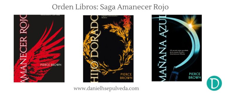orden libros saga amanecer rojo pierce brown trilogia