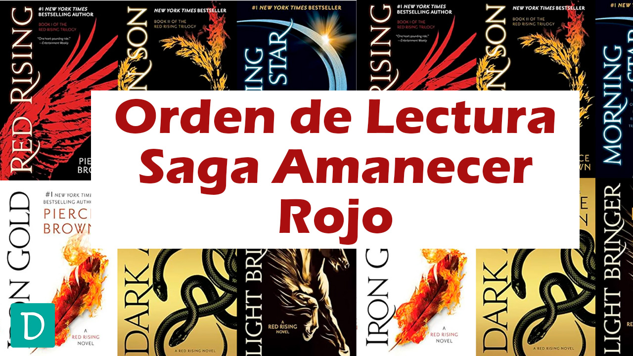 orden libros saga amanecer rojo pierce brown