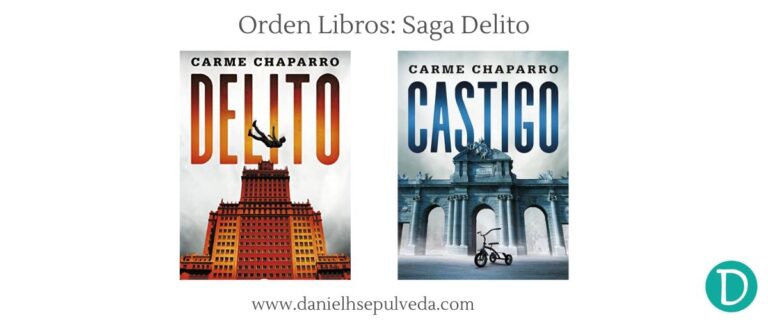Orden de lectura trilogia delito carme chaparro