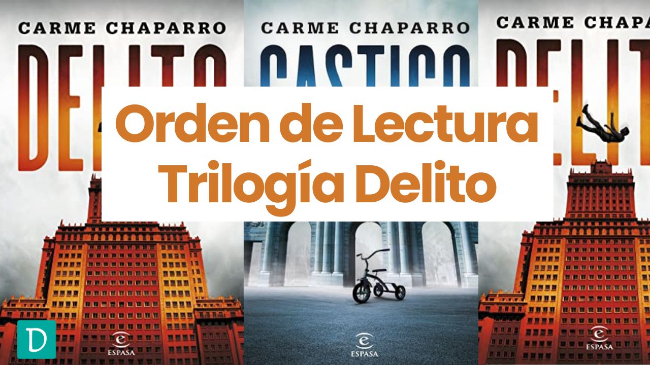 Read more about the article Orden Libros Trilogía Delito – Carme Chaparro