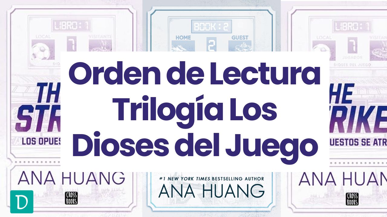 orden libros trilogia dioses del juego ana huang