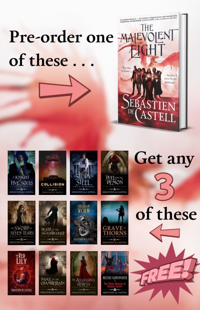 Estrategia de pre-venta de Sebastien de castell