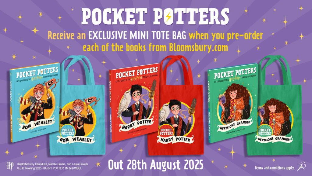 Estrategia de pre-venta de tote bags harry potter
