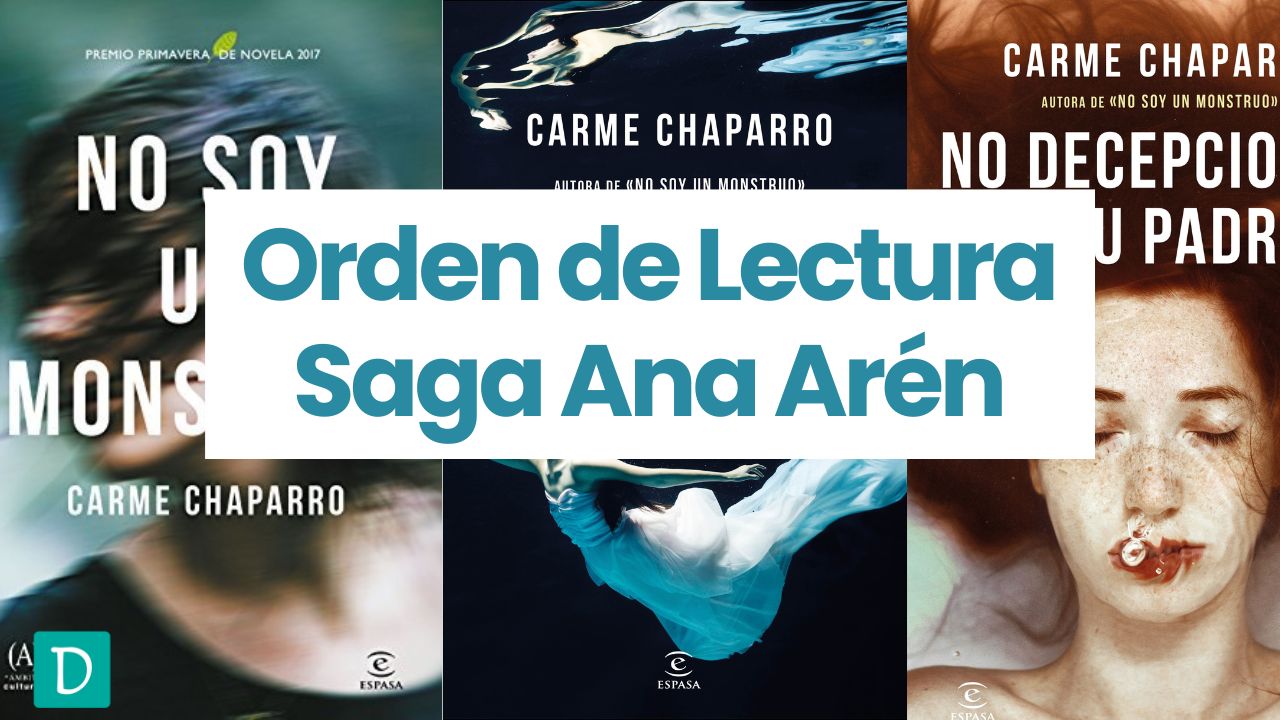 Read more about the article Orden Libros Trilogía Ana Arén – Carme Chaparro