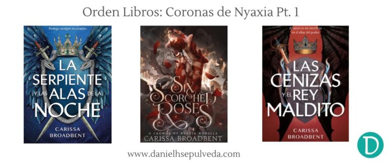 Orden libros saga coronas de nyaxia carissa broadbent banner 1