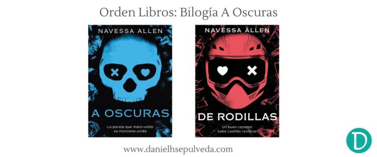 Orden de lectura Bilogia a oscuras Navessa Allen