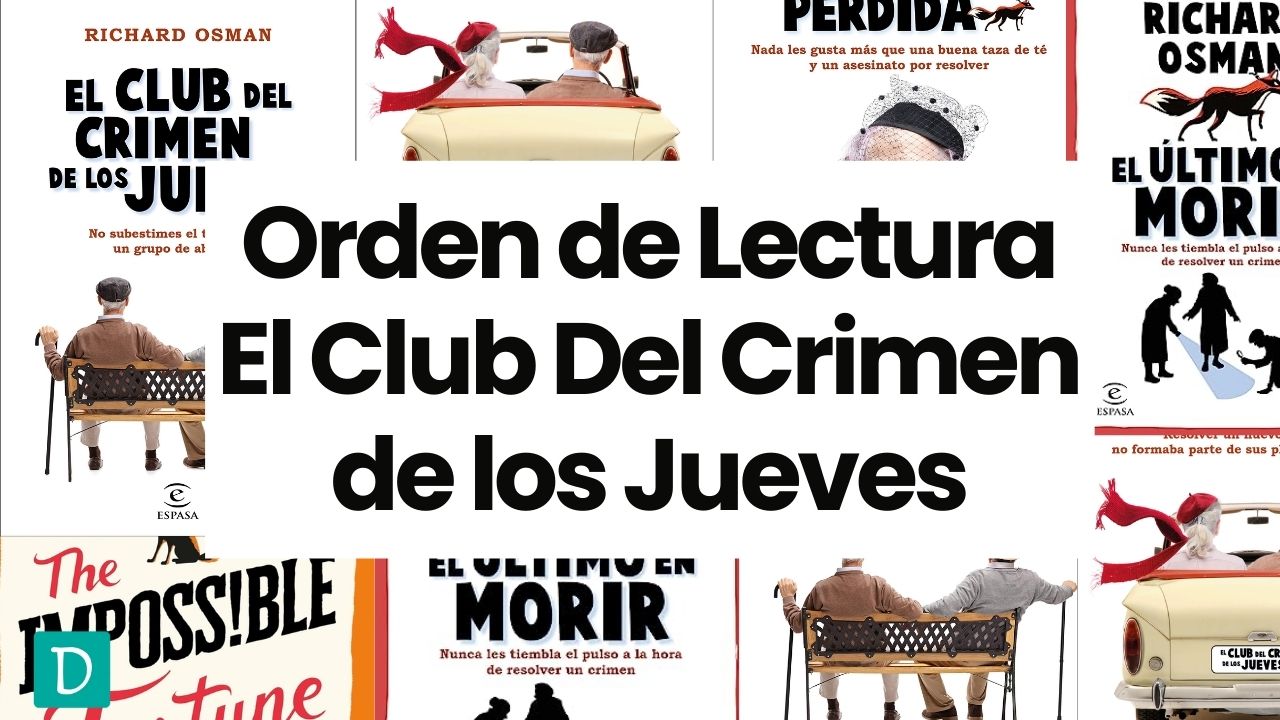 Orden de lectura libros saga el club del crimen de los jueves richard osman