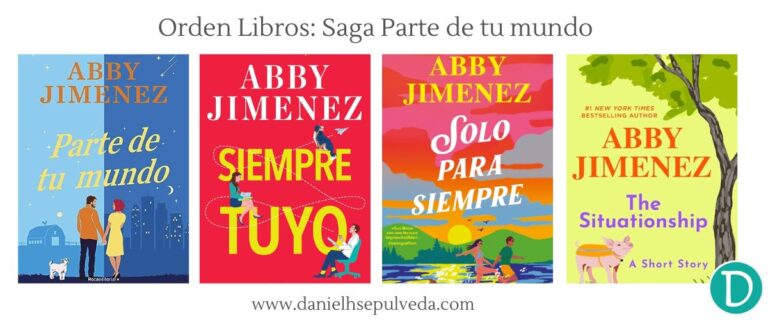 Orden de lectura libros saga parte de tu mundo abby jimenez