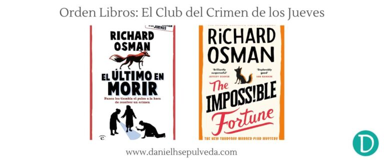 Orden de lectura saga el club del crimen de los jueves richard osman