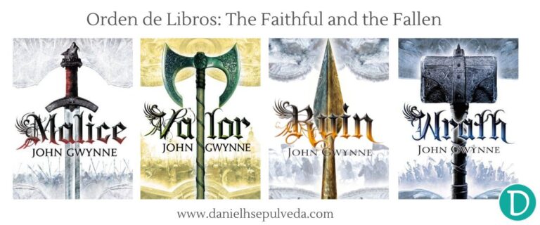 Orden de lectura saga the faithful and the fallen john gwynne