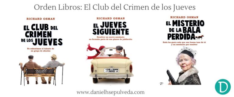 Orden libros saga el club del crimen de los jueves richard osman