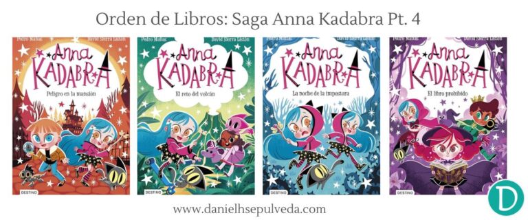 Como leer los libros saga Anna Kadabra pedro mañas