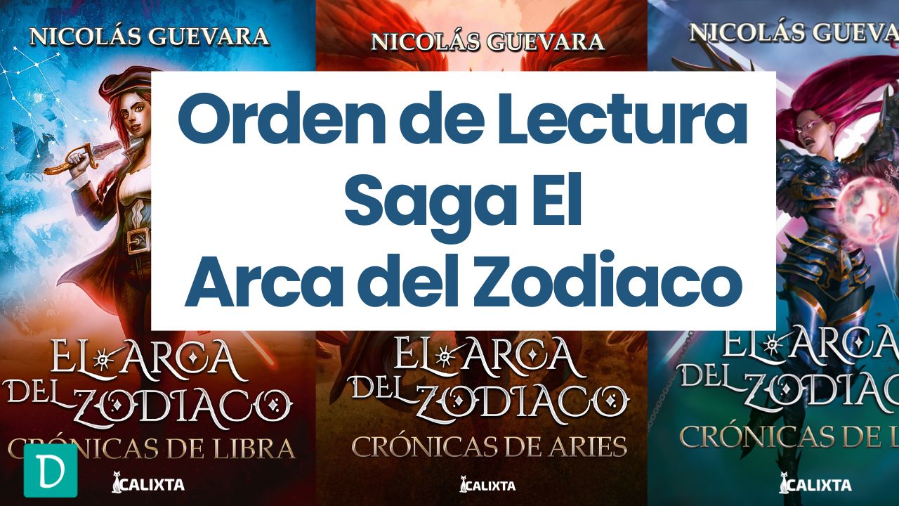 Orden de lectura libros el arca del zodiaco nicolas guevara